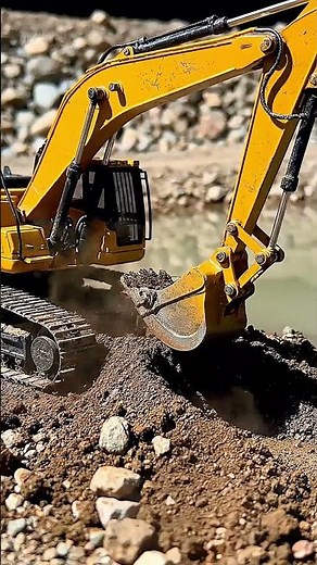 Giants at Work! 🚧 Heavy Excavators & Machinery in Action at the Quarry