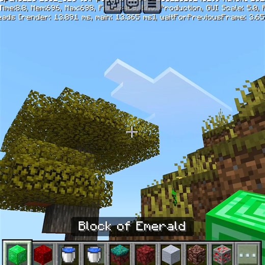 how to play creative mode in Minecraft #shorts