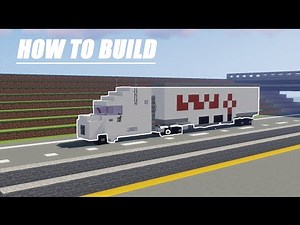 Minecraft Target Semi Trailer Truck Tutorial (NEW)