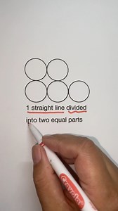 How to divide a graph into two equal parts using a line? #reels | Math Puzzle