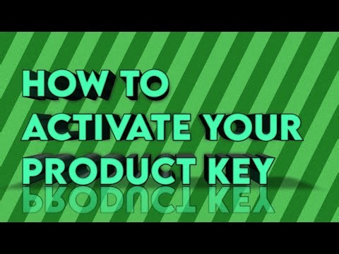 Key Activation Tutorial (How to Activate a Product Key)
