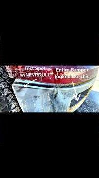 Remove Rust From A Chrome Bumper in 4 Easy Steps with ONLY 3 Products 😮