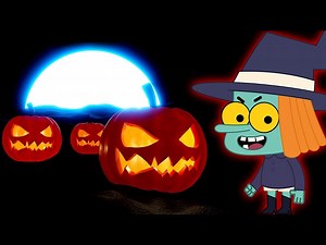 Haunted Halloween Pumpkin Story   3D Spooky Cartoon for Kids 2023 | HooplaKidz Halloween Party - Videos For Kids