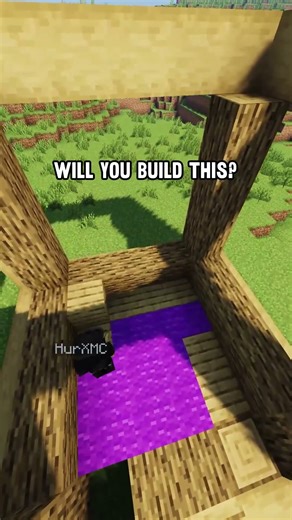 Easy Minecraft Starter House 🏡 #minecraftshorts