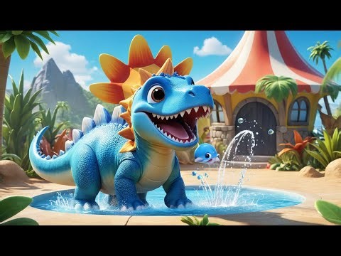 Baby Shark and the Dino Lake Ride | Dinosaur Adventure Song for Kids