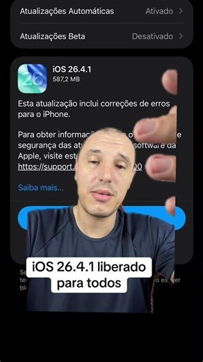 iPhones begin receiving iOS 26.4.1.