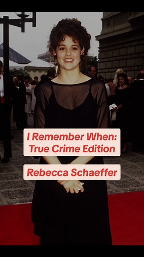 Rebecca was on the cusp of absolute stardom but then Robert Bardo showed up at her door. I didn’t include any photos of Bardo because his face makes me mad and he doesn’t deserve sharing the same visual space as Rebecca. #truecrimetok #truecrimecommunity #hollywood #rebeccaschaeffer #mysistersam #1980s