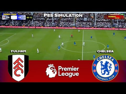 🔴LIVE | Fulham vs Chelsea - English Premier League 2025/26 | PES 21 Simulation