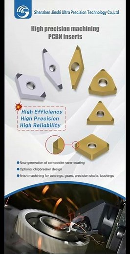 PCD and PCBN inserts