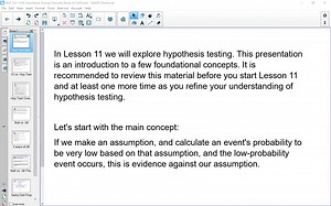 Hypothesis Testing Conceptual Overview