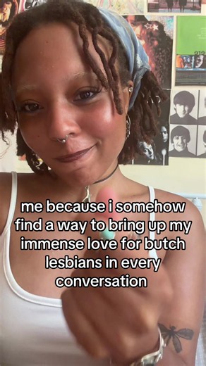 it’s like actually a problem #wlw #lesbian #butch #butchfemme #femme