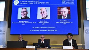 Trio wins Nobel Prize in chemistry for work on quantum dots, used in electronics and medical imaging