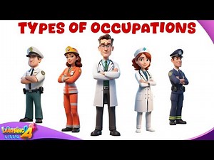 JOBS and OCCUPATIONS | Professions Name | English Vocabulary for Kids