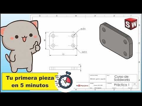 Complete SolidWorks Course Free - Learn Step by Step from Scratch | Practice 1