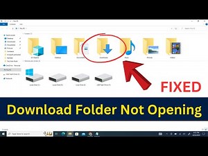 How To Fix Download Folder Not Responding Windows 10 | Easiest Way