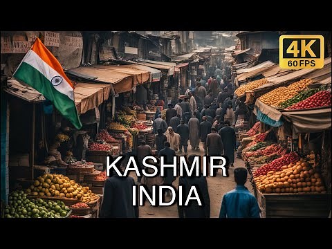 🇮🇳 Kashmir, India STUNNING Walking Tour in 4K 60FPS