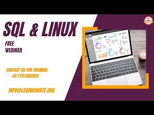 Free SQL & Linux Webinar. #learnomate Technologies