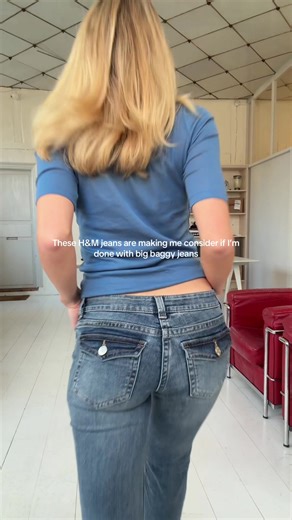 Advertising | These @H&M jeans might have ended my baggy jeans era