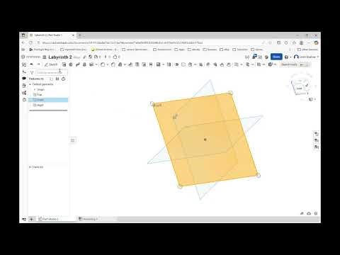 OnShape Labyrinth Part One