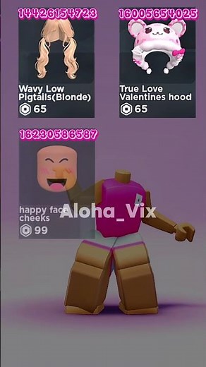 💅ROBLOX CODES cheap cute outfit idea WITH cheap super happy face ONLY 270 robux || #roblox #shorts