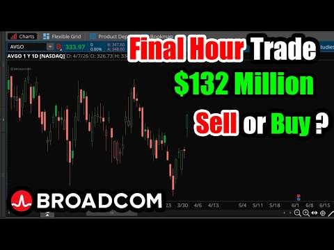 $134 Million Final Hour Trade in Broadcom Stock (AVGO): Buy or Sell?