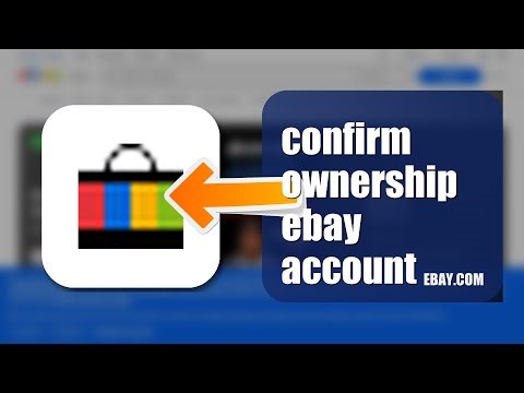 How To Confirm Ownership Of Your eBay Account 2026 (QUICK FIX)