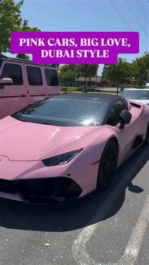 FEW.ae on Instagram: "Two pink luxury cars parked side by side in Dubai caught everyone’s eye instantly. 🚗💗 Their identical color and elegant styling made it obvious they belonged to the same person. 💎 Each car had its own character—one sporty, one stately—but both sparkled with the same glossy pink finish. 🌸 Onlookers couldn’t help but pull out their phones to record the rare sight. 🤳 The soft pink shade glistened under the Dubai sun, turning heads even in a city used to extravagance. 📸 E