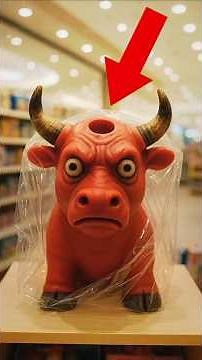 Creepy Toy Cow With a Hole in Its Head – The Truth Will Shock You! #creepy #horror #cow #toy