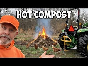 Don't Throw It Away! How to Turn Chicken Coop Waste into Hot Compost (Even in Winter)
