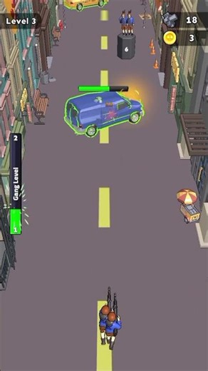 Gang up Gangster Android and IOS gameplay level 03 #androidgameplay #games #shorts