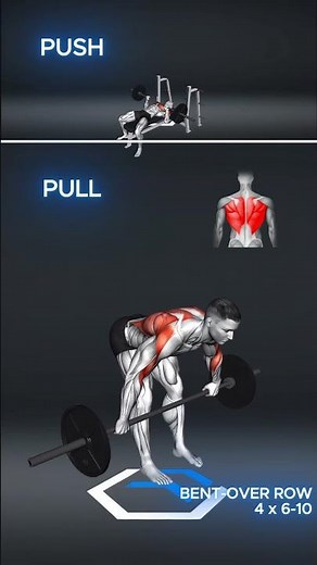 Upper Body Push Pull Supersets (4 Moves, Full Workout)