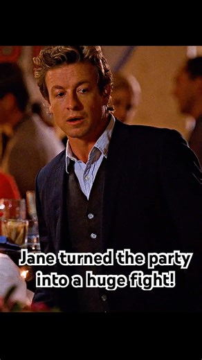 Jane turned the party into a huge fight! #foryou #shorts #drama #themantalist #series