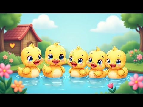 Fun Mix for Kids! | Five Little Ducks + Dancing Lambs + Mermaids & Bakery Fun | Happy Baby Time TV