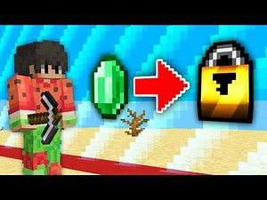 I survived 24 hours by buying chunks in Minecraft...