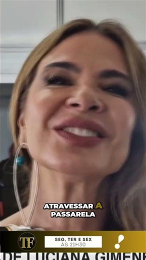 Luciana Gimenez comenta expectativa de abrir desfile de moda