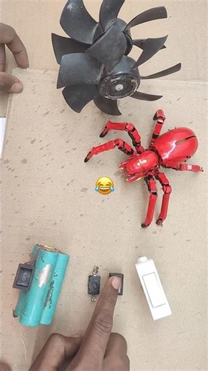 DIY Spiderman DC remote basic project DC MOTOR #shortsfeed #project