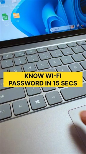 How to know Wi-Fi password on windows 11 PC! #pctipsandtricks #windows11 #wifi