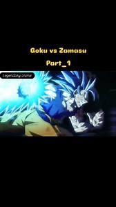 Goku vs Zamasu Part_1 #dragonballsuper #goku #anime #dragonballsuper | LegendaryAnime69
