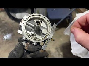 Cub Cadet 129 carb removal and cleaning