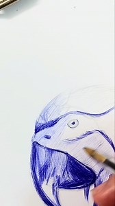 Ballpoint pen sketch ️ #drawandchallenge #newchallenge #art | Sha5beet portraits | Facebook