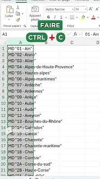 Create a list of folders quickly!