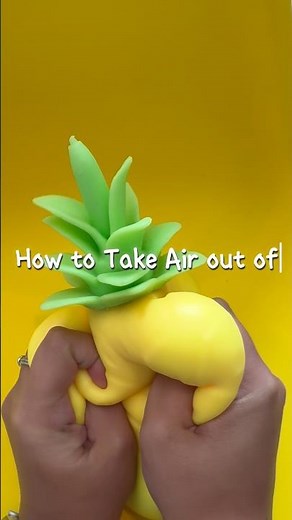 How to take AIR out of your SQUISHY😳EASY TUTORIAL#shorts #fypシ゚viral #air #squishy #squeezy #blowup