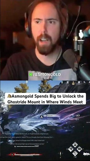 🐴Asmongold Spends Big to Unlock the Ghostride Mount in Where Winds Meet