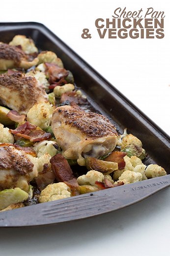 Sheet Pan Chicken Thighs