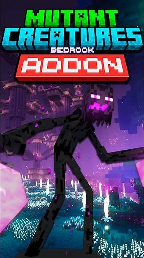 Minecraft 1.21: Os Novos Mutantes do Minecraft!!! - Mutant Creatures Bedrock Addon [BEDROCK]