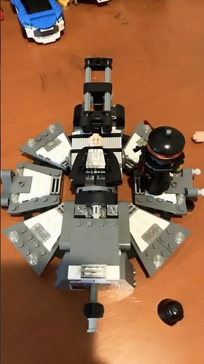 Darth Vader’s full transformation in Lego stop motion!#lego #starwars