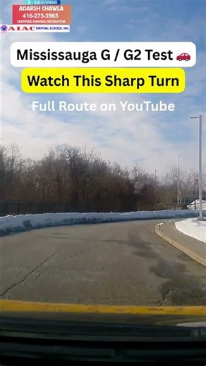 Mississauga G2 / G Road Test Route 🚗 Watch This Before Your Driving Test