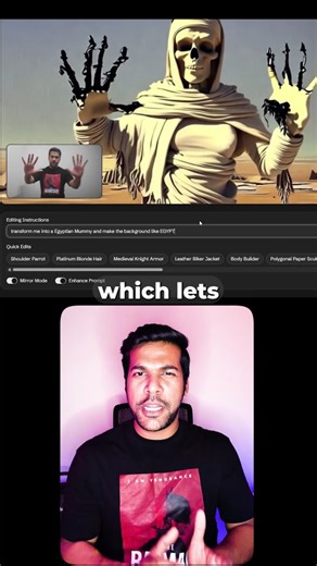 Dishank Saxena on Instagram: "Comment “Magic” and I’ll DM you the full link + steps 👇 ✨ I became Batman in Gotham, Spider-Man on NYC streets, Iron Man at Stark Mansion, and even Michael Jackson… All with ONE magical AI tool 🤯 💥 This AI lets you edit your own videos & turn yourself into ANY character — using just a text prompt. ✅ Live video to AI character ✅ 1000 free credits = 20+ videos daily ✅ Video-to-video | Image-to-image | Prompt-to-video 🔥 Trust me — no other AI tool does this right n