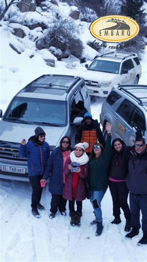 Embarq Motoring Experiences on Instagram: "Set the wheels in motion and drive into a winter shaped by mountains, frozen lakes, and roads that feel untouched. Kyrgyzstan greets you with peaks dusted in snow, horizons brushed with cloud, and landscapes that make every mile feel earned. This is more than a drive. It is an expedition crafted from recced routes, local encounters, and scenery that stays. Kyrgyzstan Snow Drive • 20–27 Dec 2025 Kyrgyzstan Snow Drive, Luxury Road Expeditions, Premium Sno