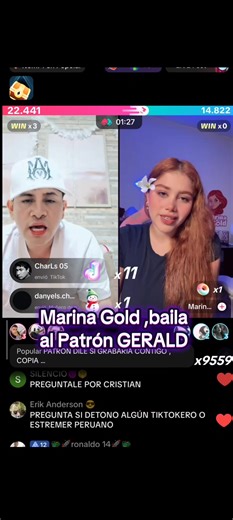 #parati #accadeoggi #videosvirales #viral #geraldoropeza Gerald Oropeza jugando con Marina gold